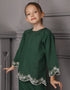 KIDS BAJU KURUNG KEDAH DARYA (EMERALD GREEN)